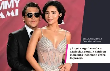 ¿Ángela Aguilar cela a Christian Nodal?: exhiben momento incómodo entre la pareja