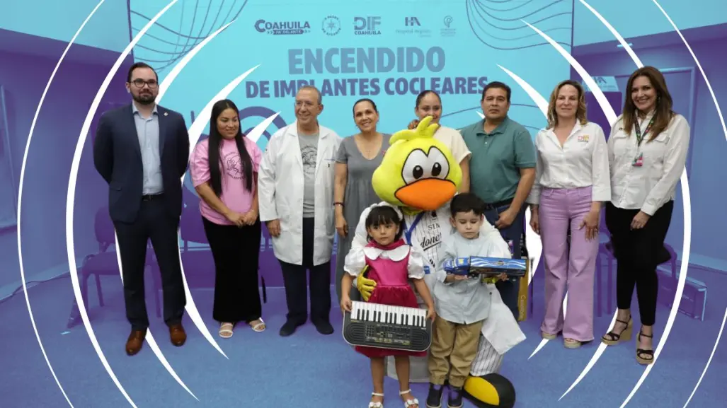 Coahuila transforma vidas, niños vuelven a escuchar gracias a evento con causa 