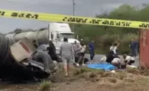 Identifican a familia fallecida en Tamaulipas, eran de Montemorelos