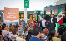 Samuel García inicia operaciones de 21 unidades transmetro en Monterrey 