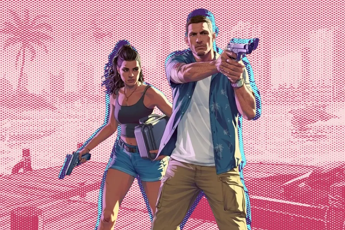 Grand Theft Auto VI promete un nueva entrega llena de vida, detalle y una historia bastante explosiva. FOTO: CANVA/Rockstar Games