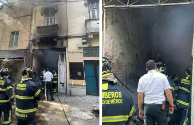 Combaten bomberos incendio en predio abandonado de la colonia Roma