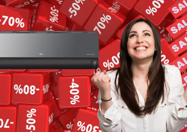 Liverpool tiene este mini split LG con el 51% de descuento