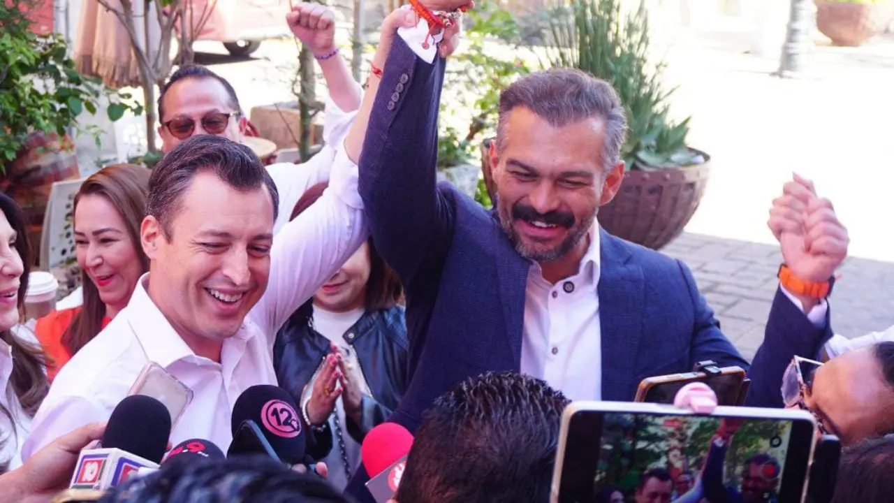 Luis Donaldo Colosio está en Durango para respaldar la campaña de Pancho Franco. Foto: MC.