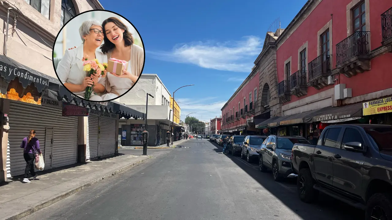 El Día de la Madre es una fecha importante para el comercio de Durango. Foto: Especial.
