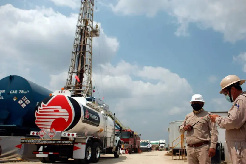 Decomiso de petróleo Foto: Pemex 