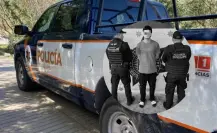 Policía de Guadalupe arresta a joven por amenazar a su pareja y menor