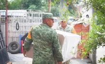 Defensa inicia con la entrega de enseres a familias afectadas por lluvias en Reynosa y Río Bravo