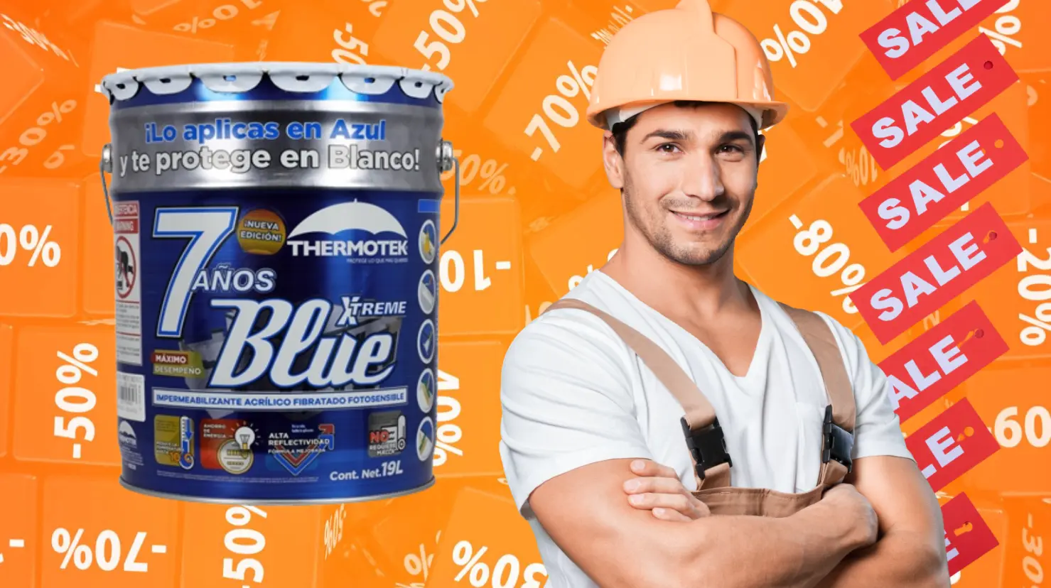 The Home Depot tiene 3x4 en impermeabilizantes Thermotek. Foto: Canva | The Home Depot.