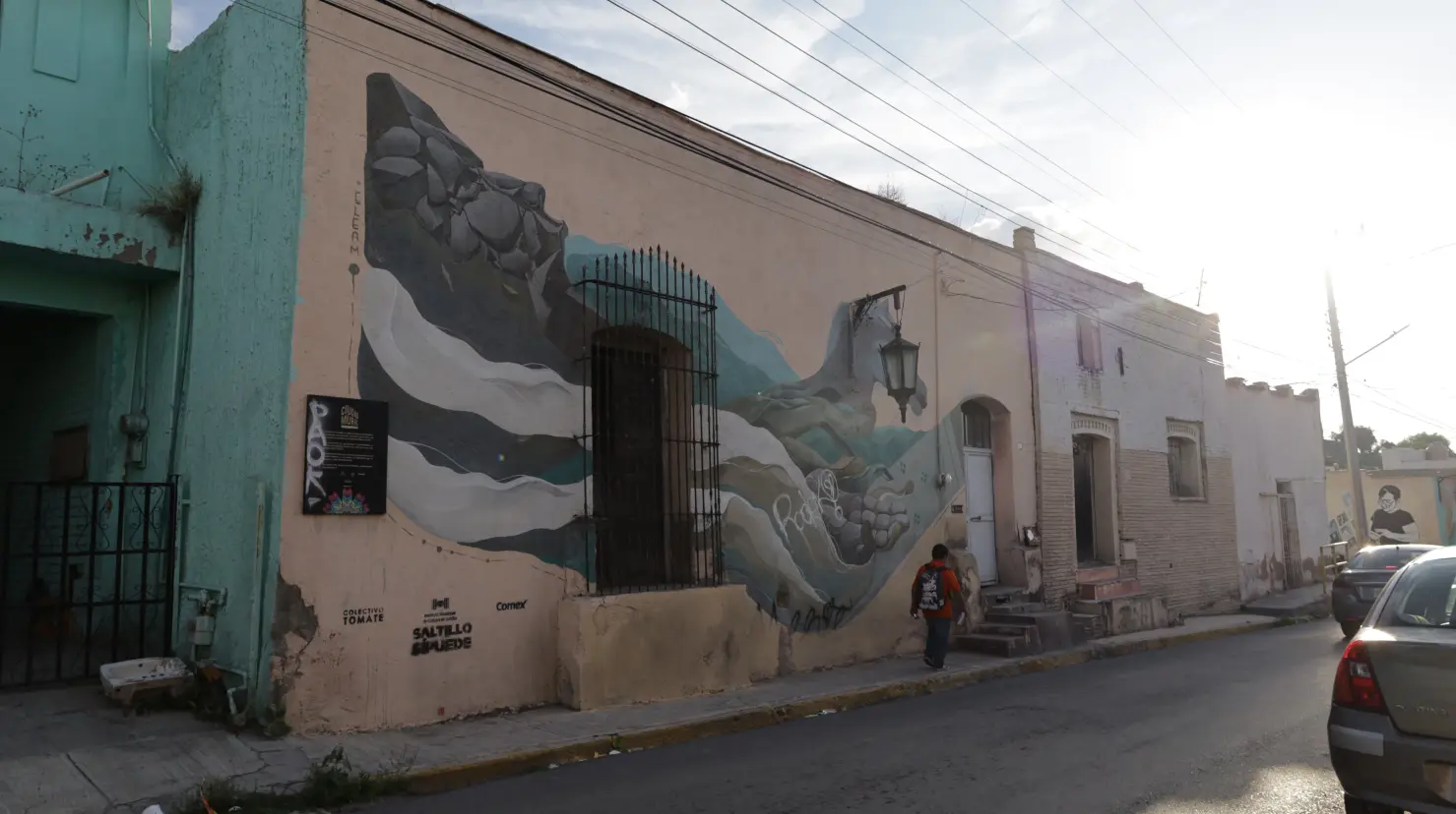 El Barrio Águila de Oro en Saltillo es uno de los lugares icónicos. (Fotografías: Édgar Romero)