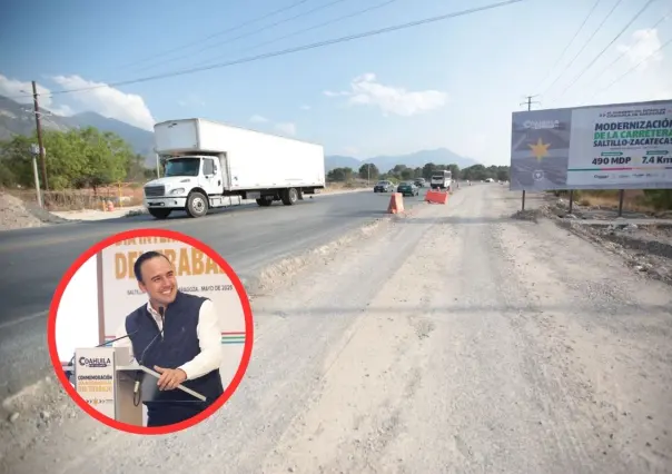 ¿Cuándo termina la ampliación de la carretera Saltillo-Derramadero? Esto dijo Manolo Jiménez