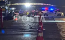 Motociclista muere tras ser arrollado por camión en Guadalupe