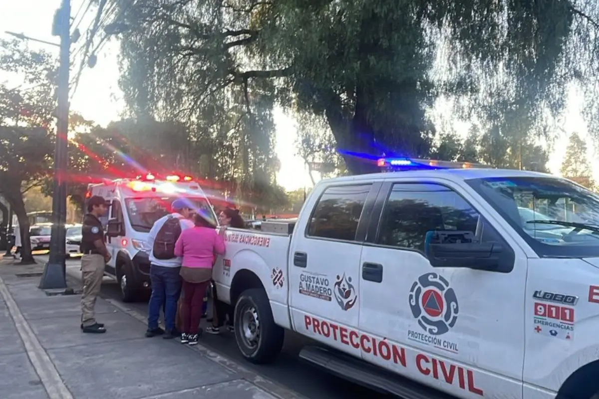 Accidente en la GAM. Foto: Ramón Ramírez