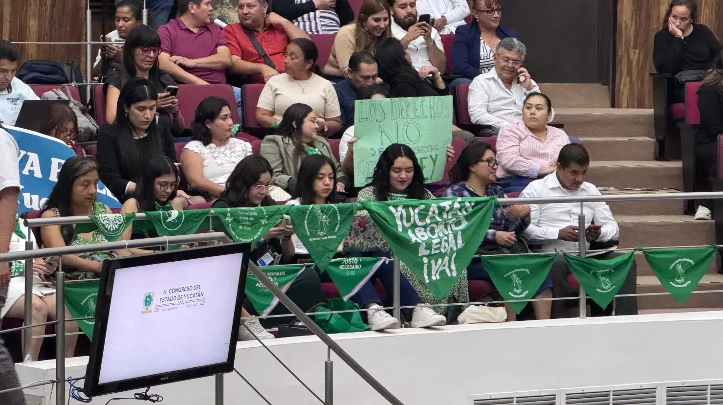 Este miércoles se publicó en el Diario Oficial del Estado el decreto que hace oficial la entrada en vigor de la despenalización del aborto en Yucatán.- Fuente Alejandra Vargas