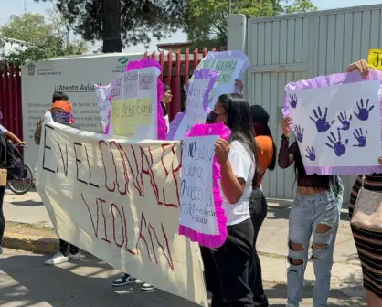 Protestan en Tlalnepantla por presunto abuso sexual en el Conalep Gustavo Baz