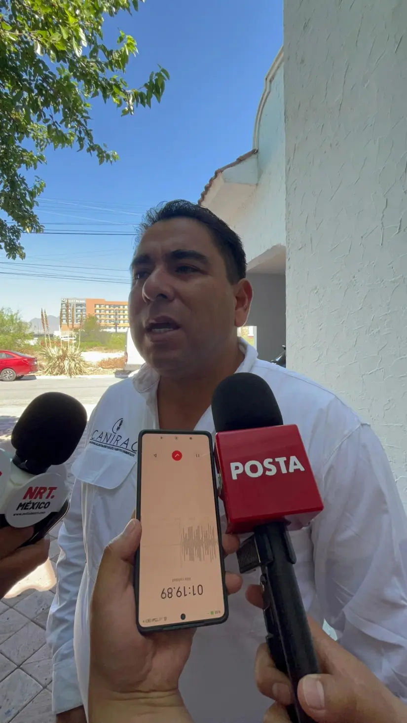 Presidente de la CANIRAC en entrevista con POSTA Coahuila / Foto: Marco Juárez 