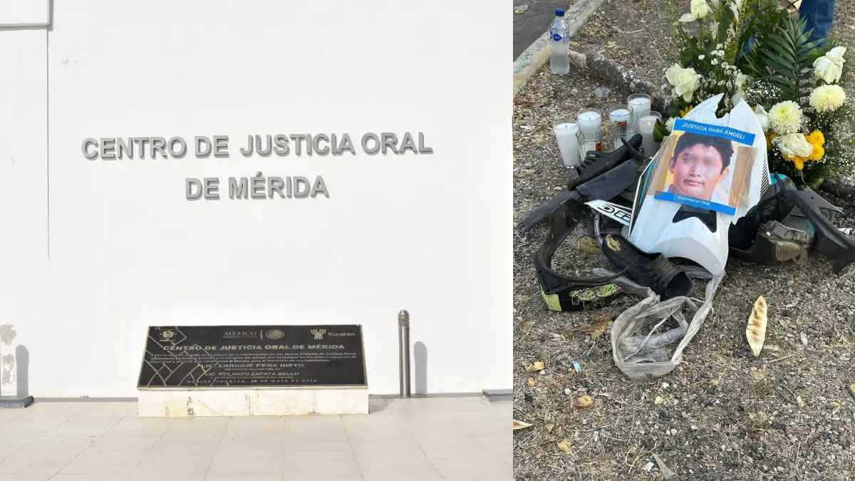 La familia de Ángel se mostró inconforme con la decisión de la juez Foto: Kanasín Extremo/Poder Judicial