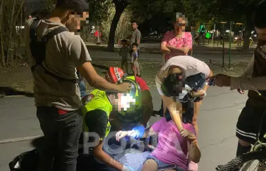 VIDEO | Perro muerde a menor en parque de Escobedo y causa pánico
