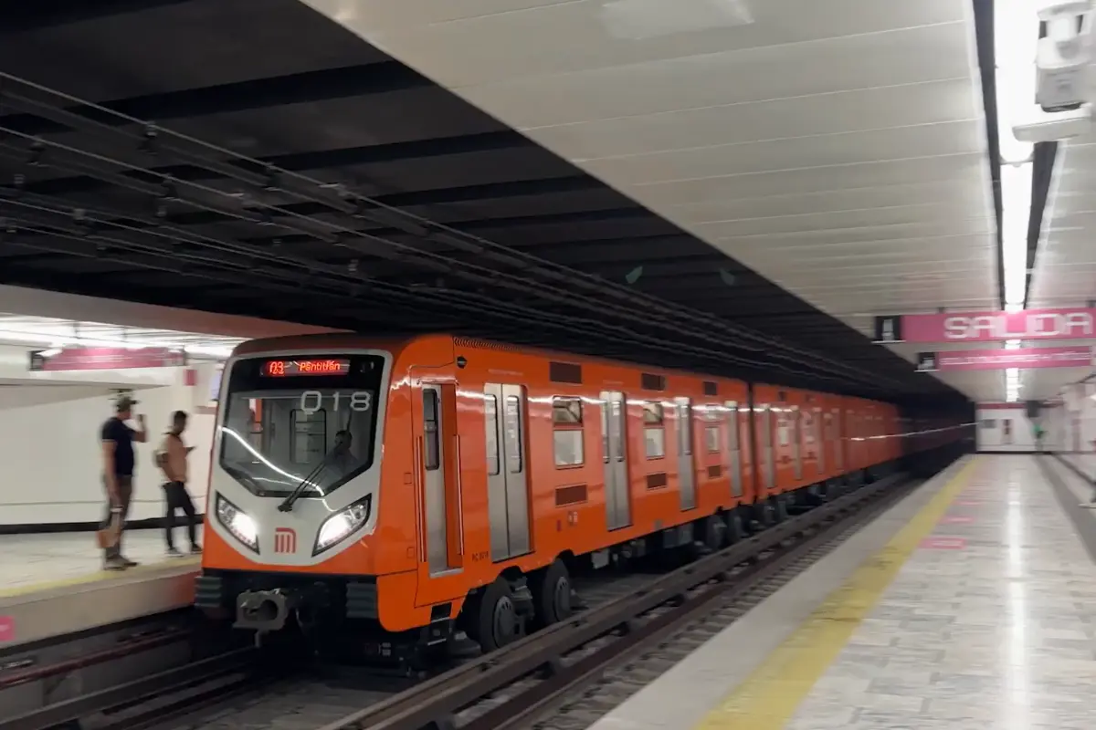 Metro de CDMX. Foto: X (@MetroCDMX)