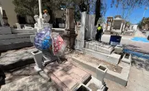 ¿Cómo se están preparando en el panteón para el Día de la Madre?