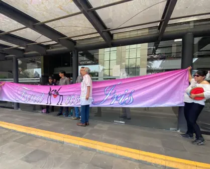 Protestan madres y padres del Colectivo Iris en Veracruz por casos de violencia vicaria