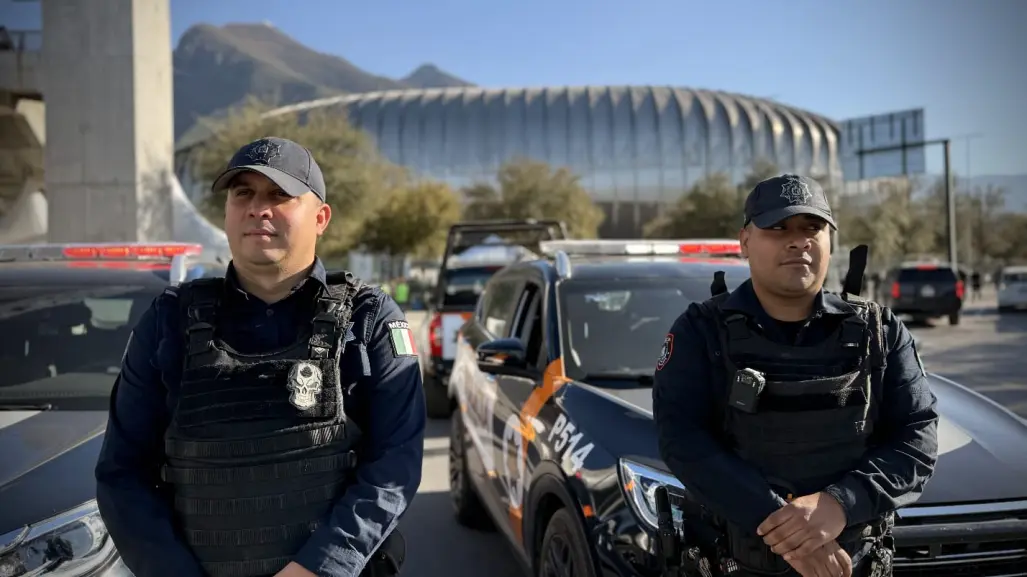Desplegarán 150 policías durante el Rayados - Toluca en Guadalupe