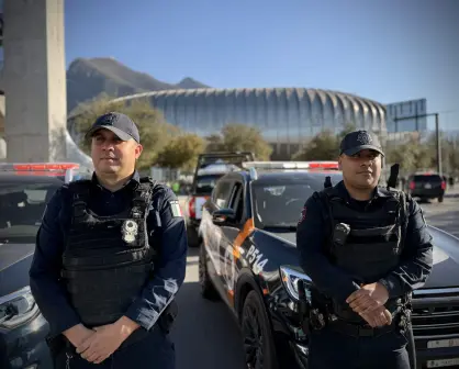 Desplegarán 150 policías durante el Rayados - Toluca en Guadalupe