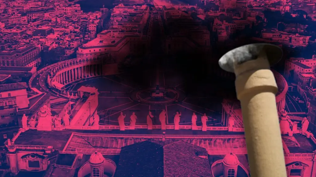 Así se vivió la primera fumata del cónclave en el Vaticano