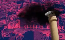 Así se vivió la primera fumata del cónclave en el Vaticano    