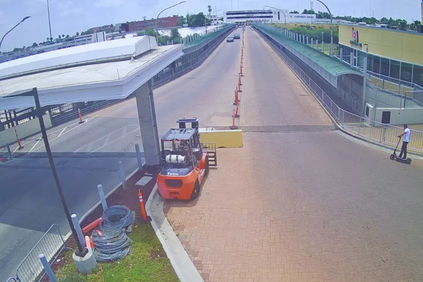 Puente Las Américas sin fila | Foto: cámaras