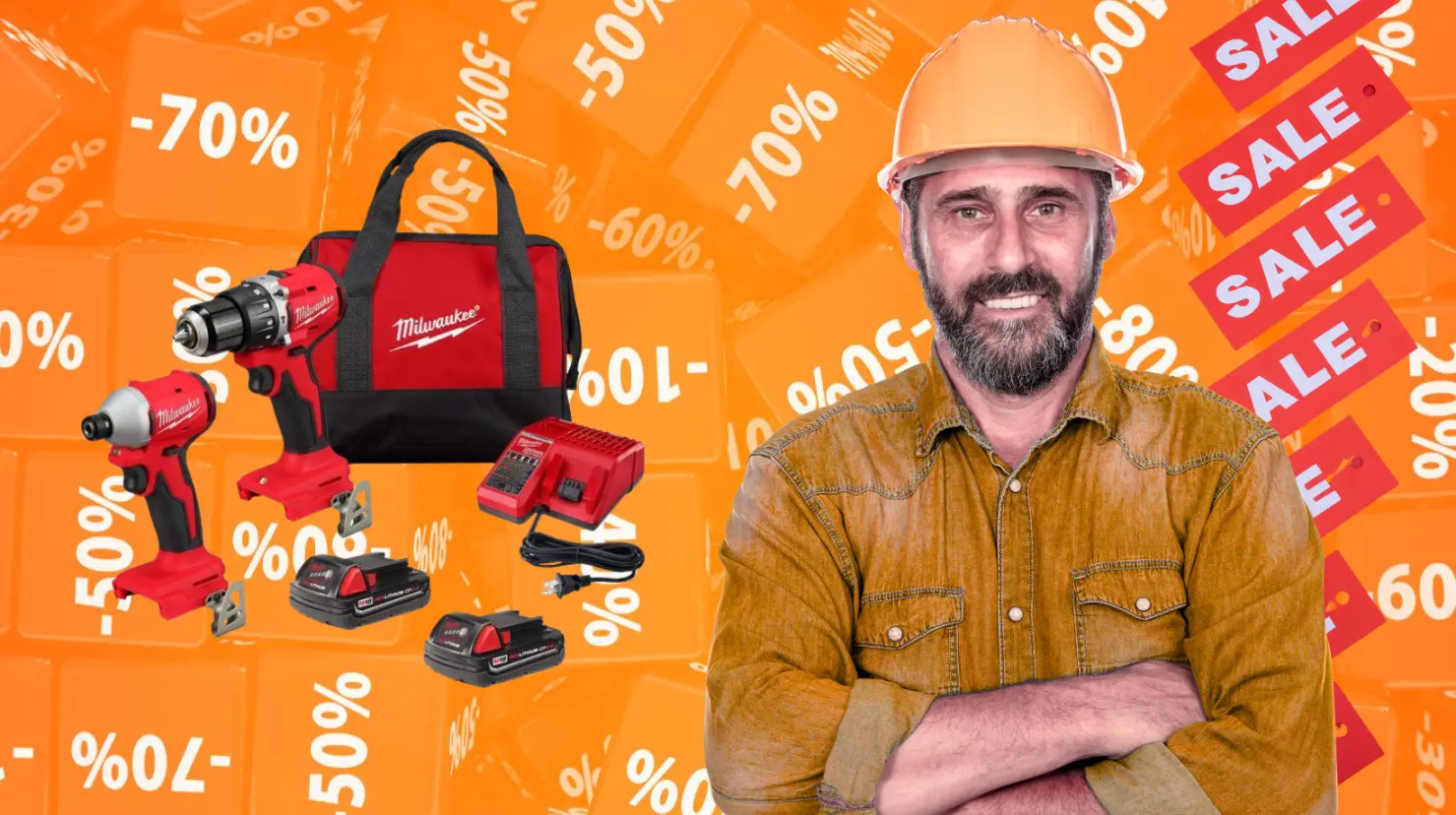 The Home Depot tiene este combo Milwaukee de rotomartillo con casi 2 mil pesos de descuento. Foto: Canva | The Home Depot.