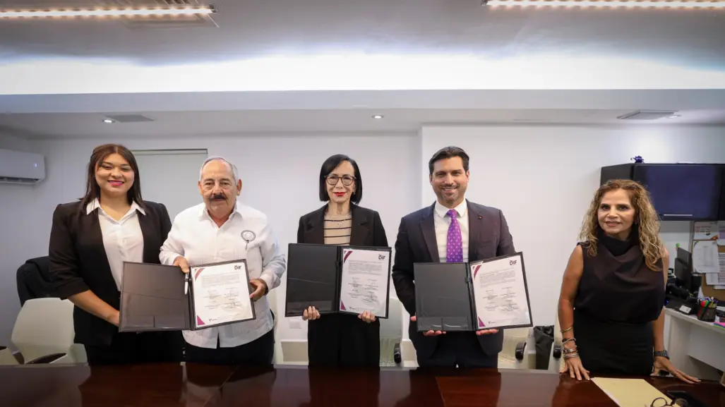 DIF y Colegio de Notarios de Tamaulipas firman convenio, ¿a quién benefician?