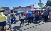 Vecinos de Ecatepec bloquean Vía Morelos por desabasto de agua