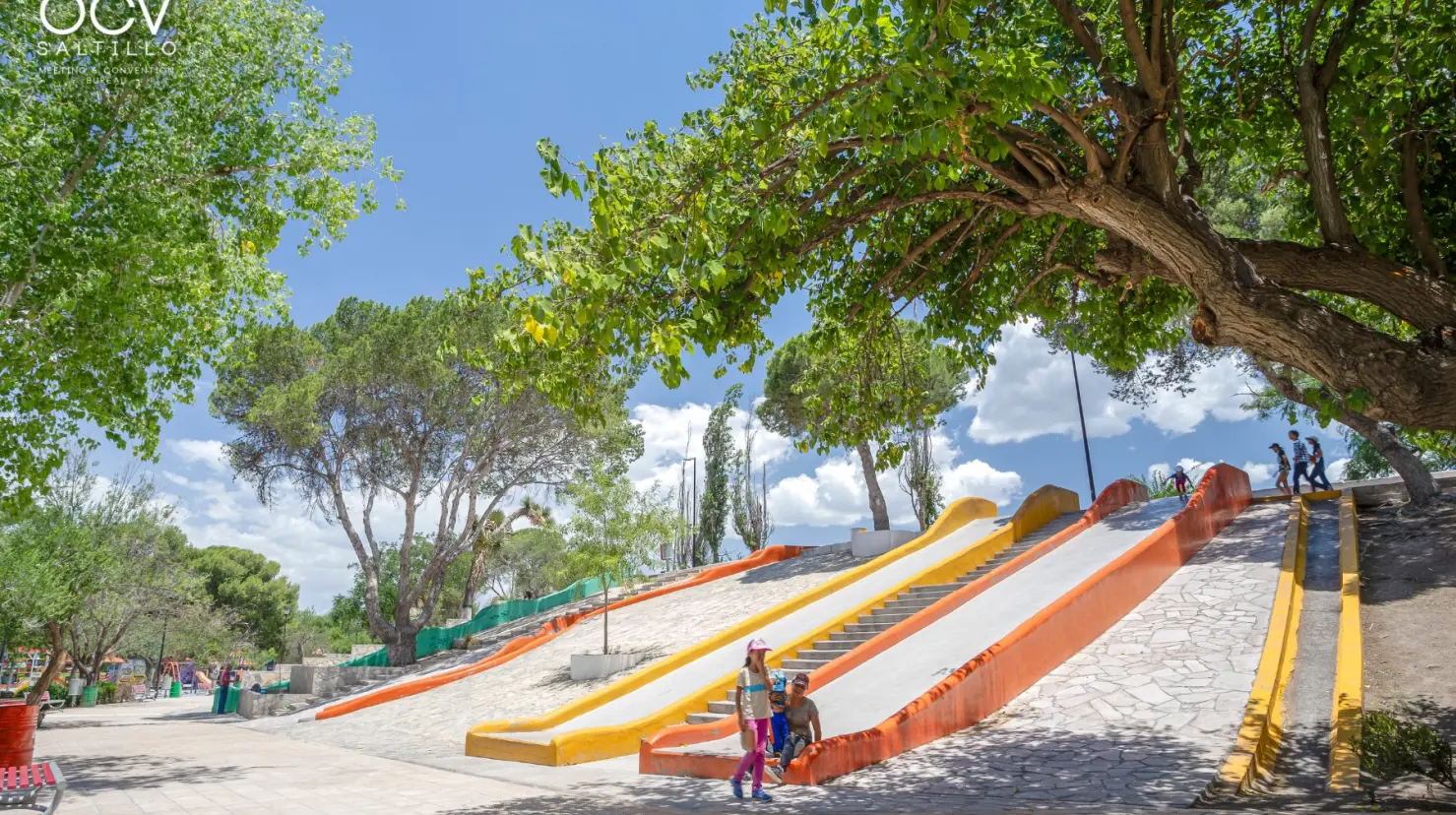 Ciudad Deportiva Francisco I. Madero. Foto de OCV Saltillo.