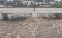 Inundaciones en Piedras Negras y Nueva Rosita tras fuertes lluvias por frente frío número 42