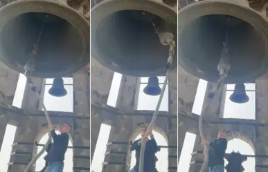 VIDEO | ¡Habemus Papam! Así sonaron las campanas de la Catedral de CDMX tras la elección del nuevo sumo pontífice