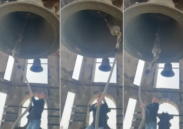VIDEO | ¡Habemus Papam! Así sonaron las campanas de la Catedral de CDMX tras la elección del nuevo sumo pontífice