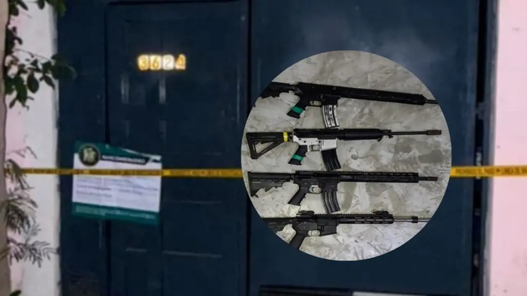 Operativo en Monterrey revela arsenal oculto en casa de seguridad
