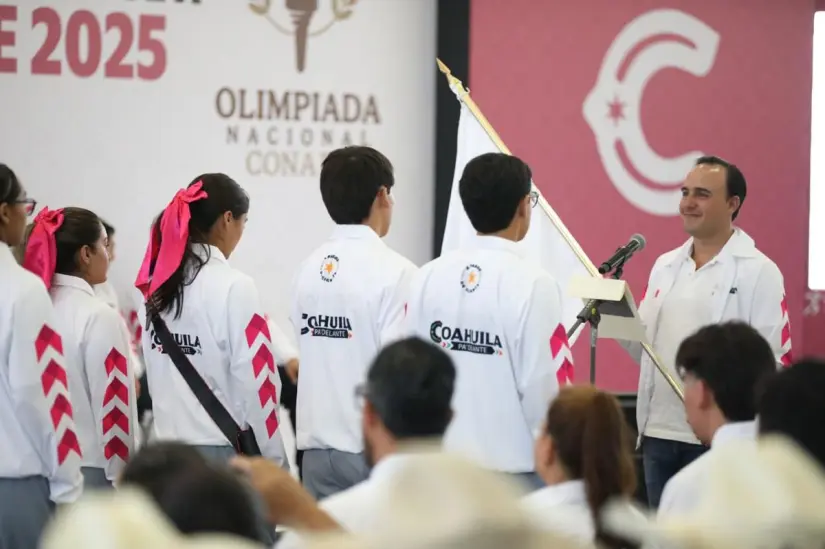 Atletas coahuilenses listos para su paso por la Olimpiada Nacional / Foto: Gobierno de Coahuila