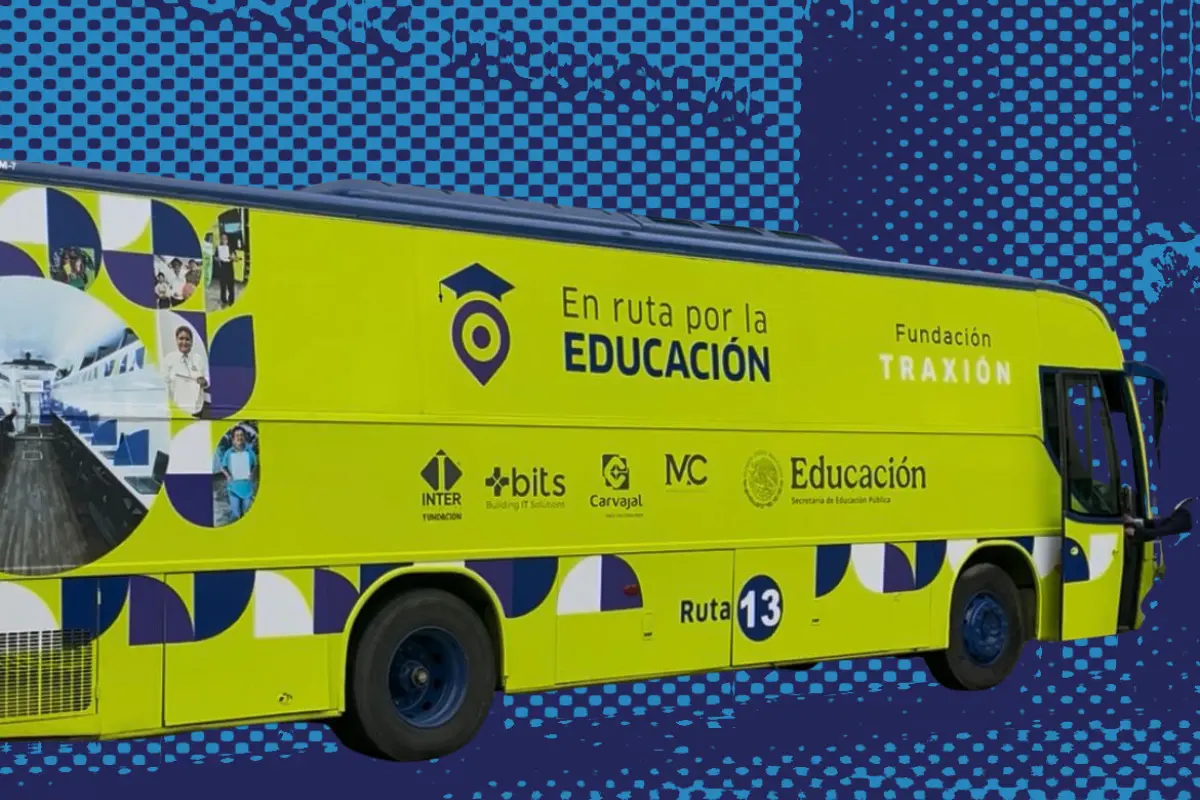 Desde finales del 2021 arrancó este programa en ruta por la educación/Foto: Source