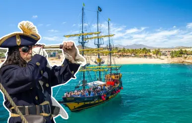 ¿Quieres vivir una aventura en alta mar? Conoce el crucero del barco pirata en Cabo San Lucas