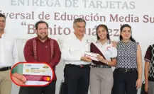 Un millón 710 mil pesos fueron entregados en becas “Benito Juárez” en el sur de Tamaulipas