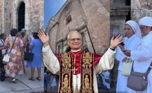 Así se vivió la elección del Papa León XIV a las afueras de la Catedral de Mérida