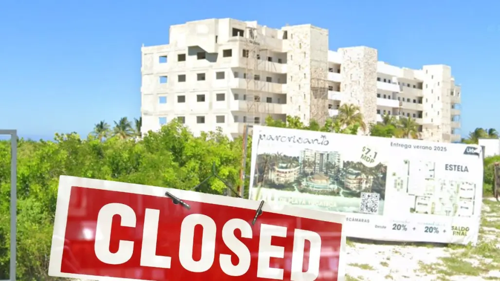 Clausuran condominios por bloquear el acceso a una playa pública de Yucatán