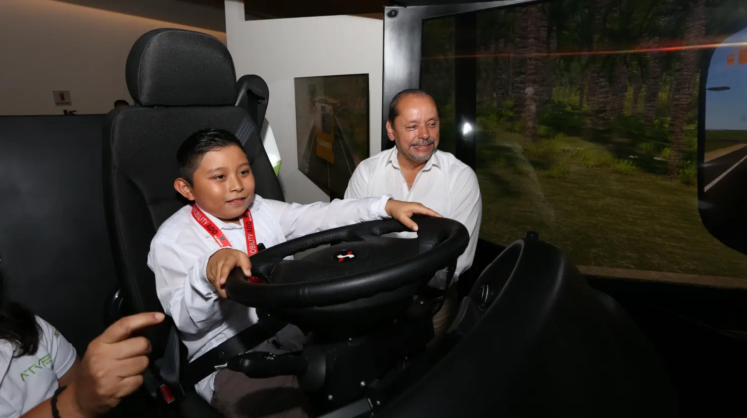 ¿Cómo cumplió su sueño el pequeño operador del Sistema Va y Ven? Foto: Cortesía