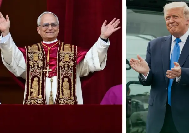 Donald Trump felicita a León XIV, primer Papa estadunidense de la Iglesia Católica