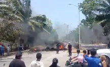 Reportan enfrentamiento entre alumnos y antimotines en Tecnológico de Balancán en Tabasco