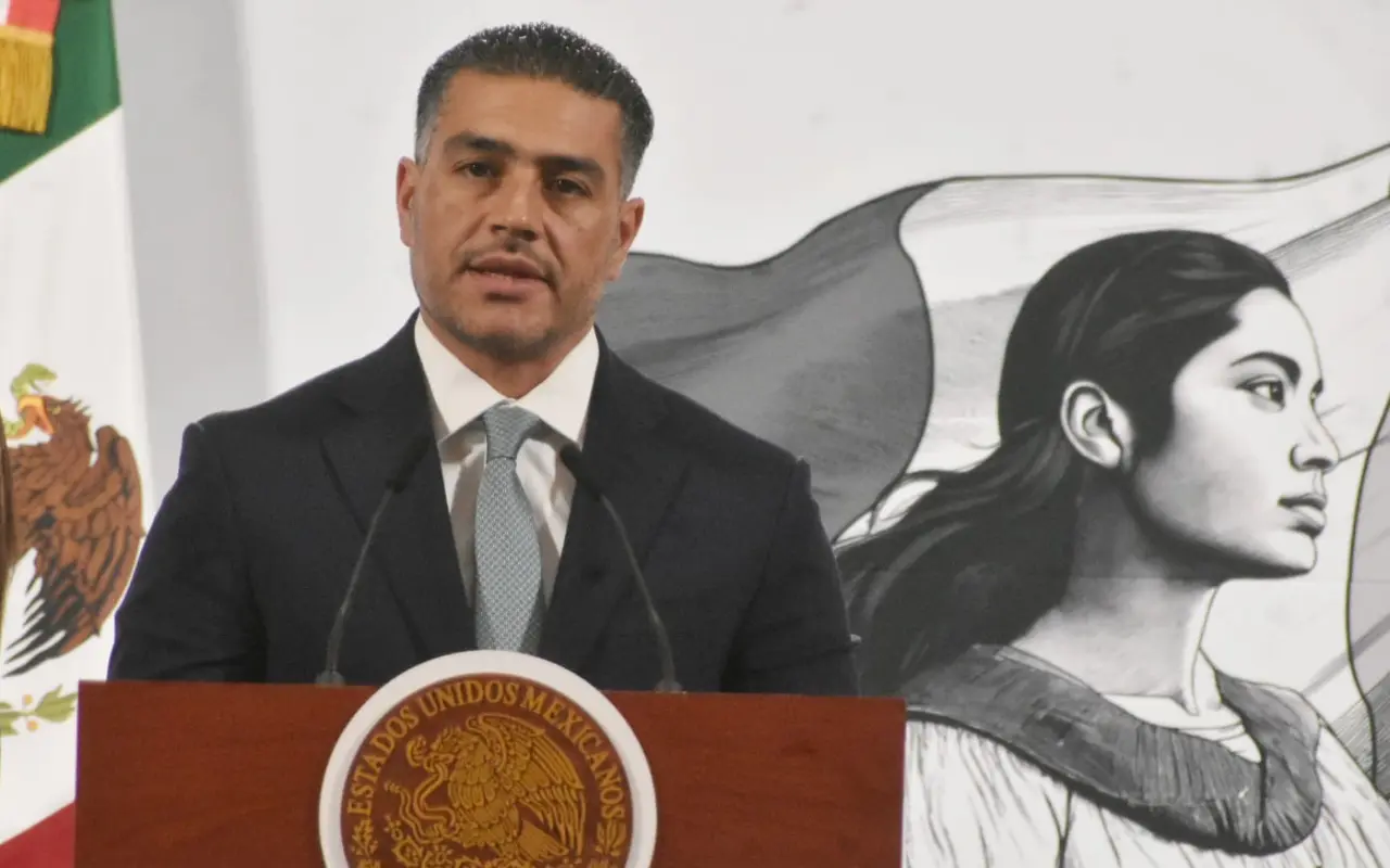 Omar García Harfuch. Foto: Enrique Pérez Huerta