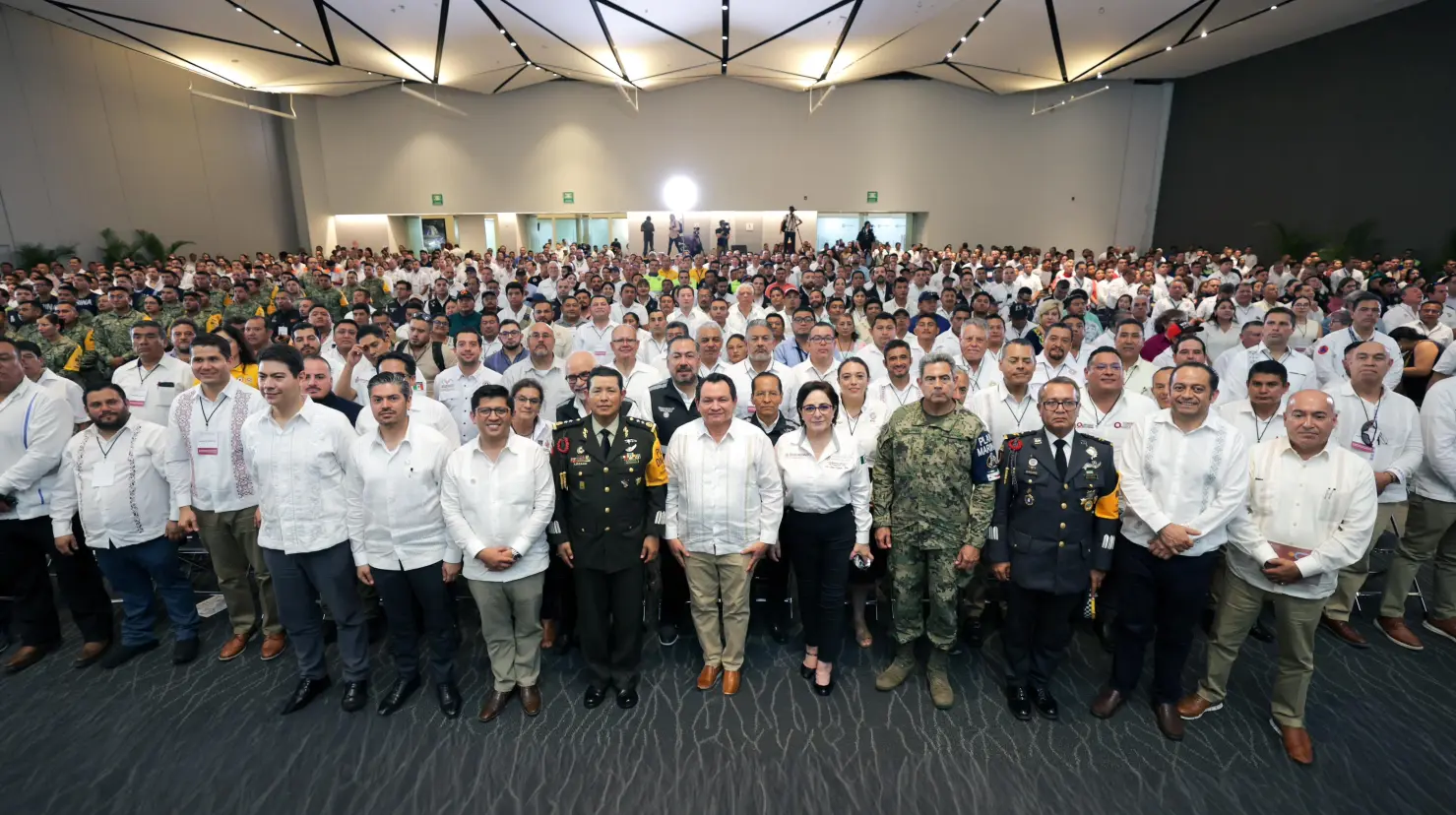 ¿Cuál es el objetivo de esta Reunión Nacional de Protección Civil en Mérida?. Foto: @Huachodiazmena