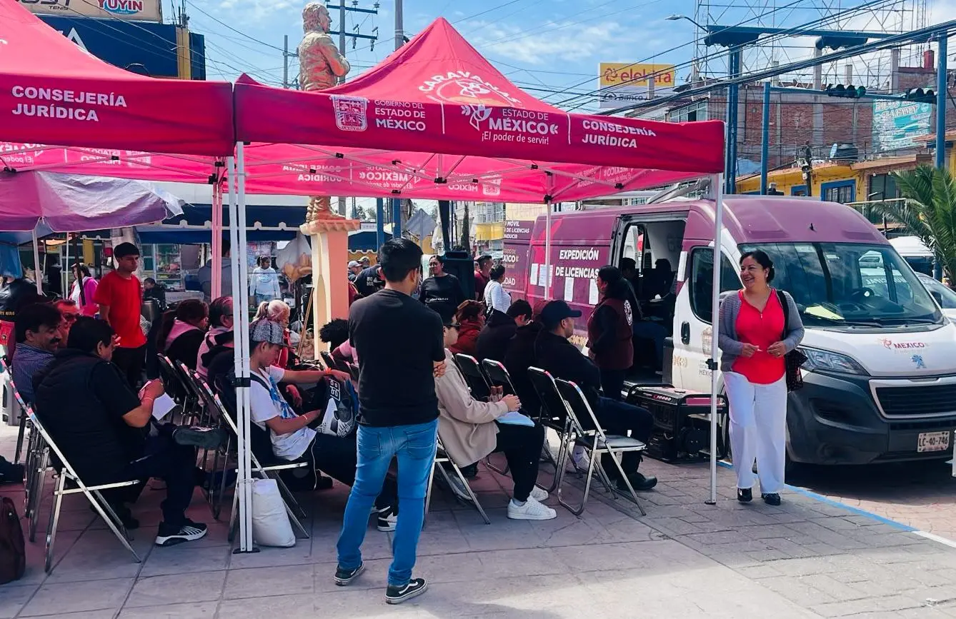 Más de 14 mil mexiquenses han tramitado su licencia en las caravanas itinerantes. Imagen: GEM
